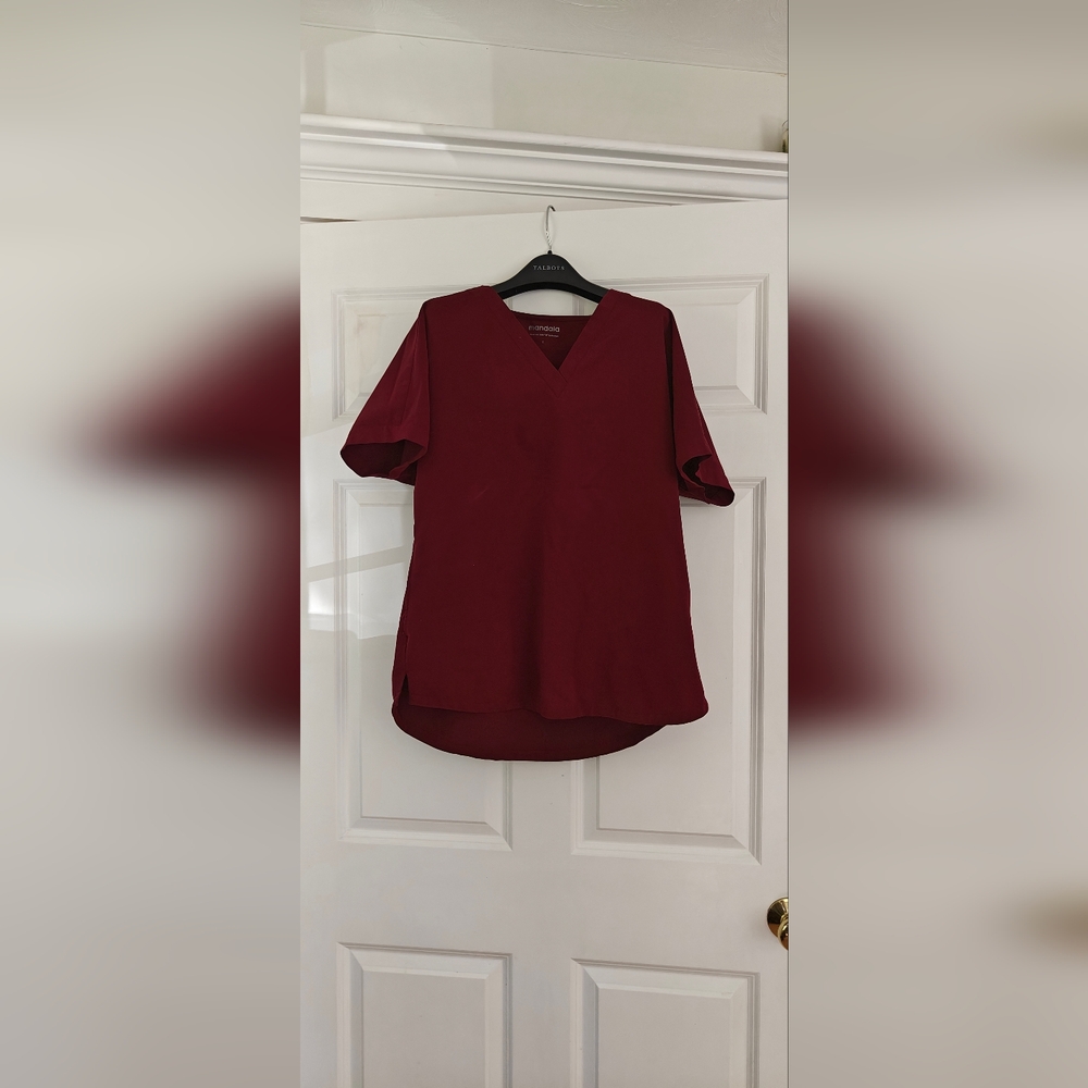 Mandala Scrub Top